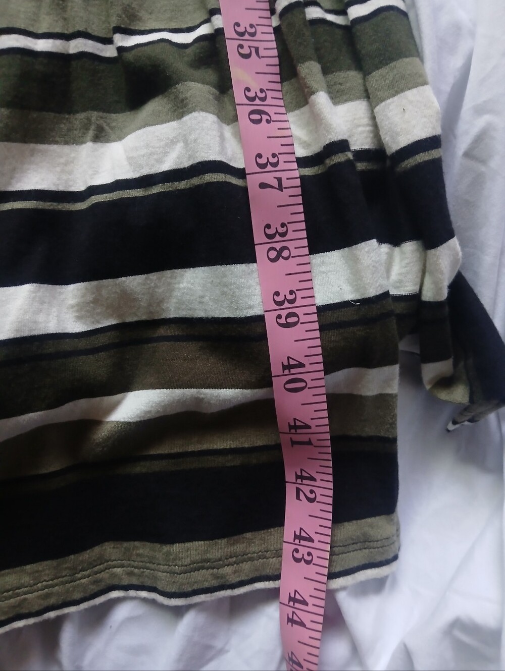 Michael Kors Striped Halter Midi Dress in Olive and Black - Picture 3 of 8
